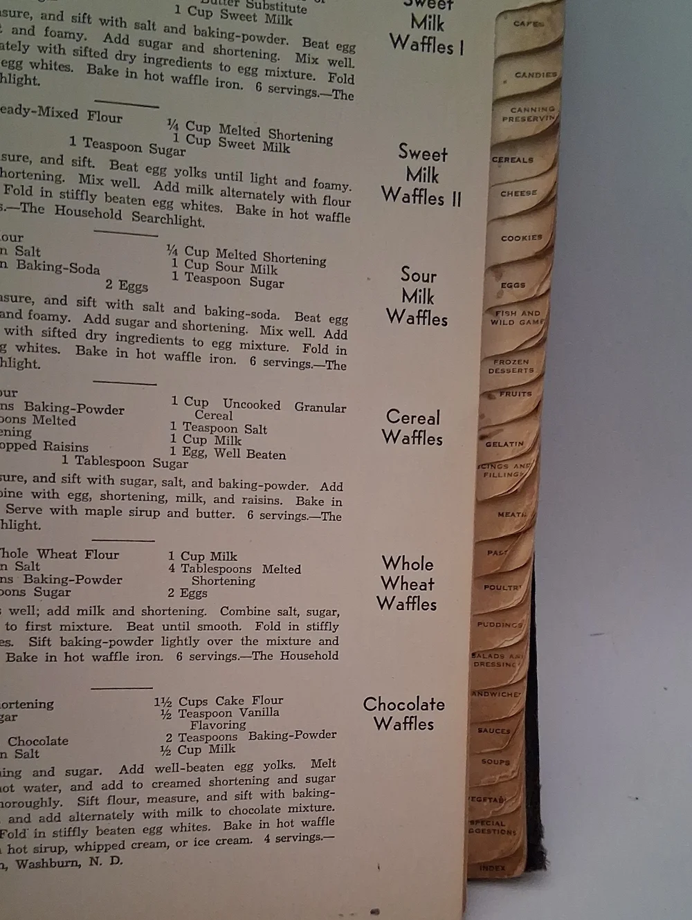 Vintage Cookbook 1943